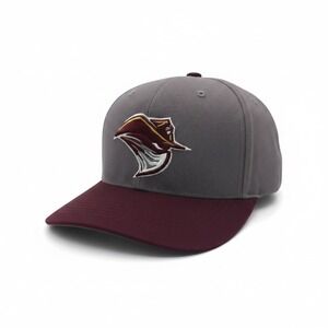 TAMIU Dustdevils Snapback Captivating Headwear Grey Maroon Texas A&M Int NWOT